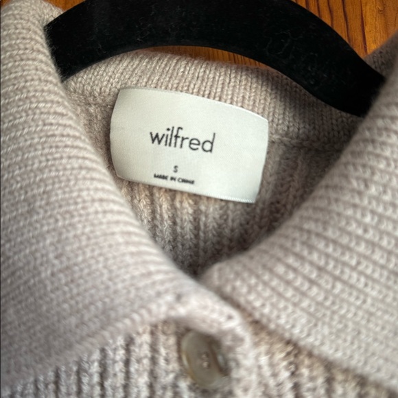 Aritzia Wilfred Nextdoor button up wool cardigan - Picture 5 of 7
